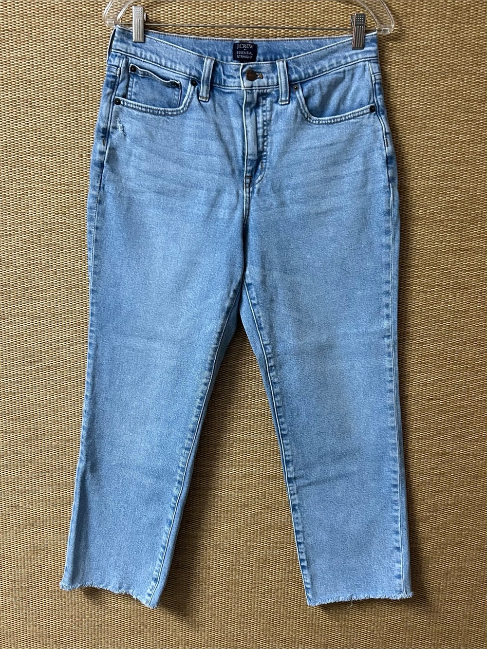 J.Crew Jeans Womens 29 Blue Essential Straight Jean